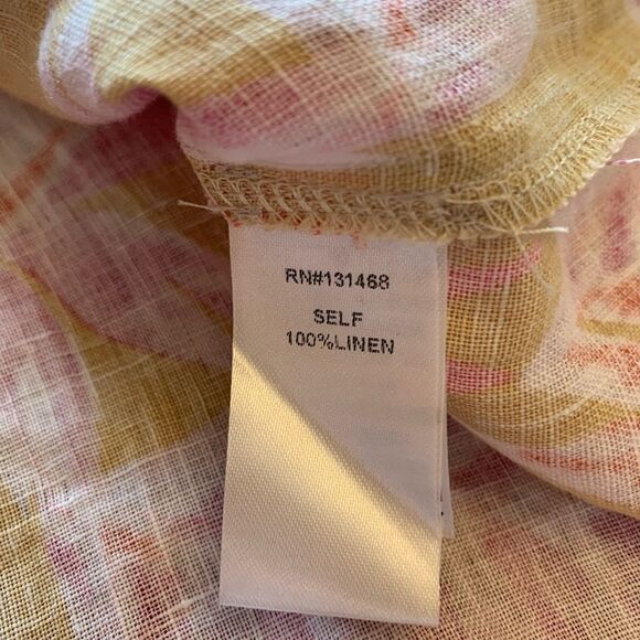 Karlie Bali Dress Linen New With Tags M - Picture 8 of 9